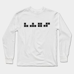 Tetris blocks Long Sleeve T-Shirt